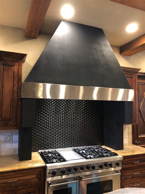 diy sheet metal vent hood|building a custom hood vent.